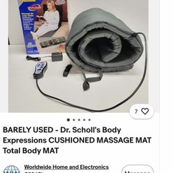 New Dr. Scholls Massage Matt