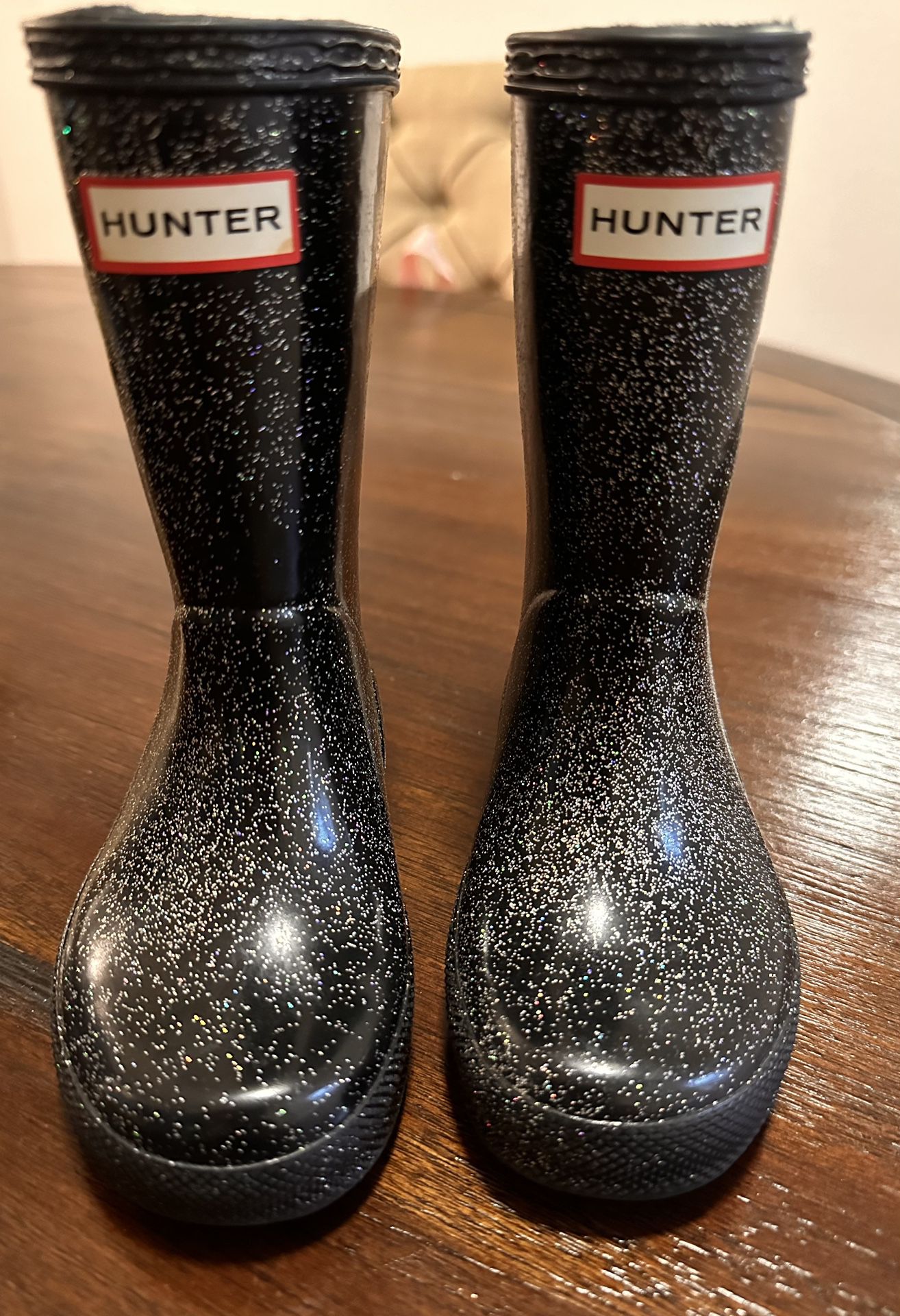 Hunter Glitter  Rain Boot USA 8/9