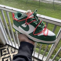 Off-white Nike Low's Pine Green