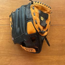 Custom Fit Left Handed Wilson Baseball Glove Genuine Leather 11” A2451