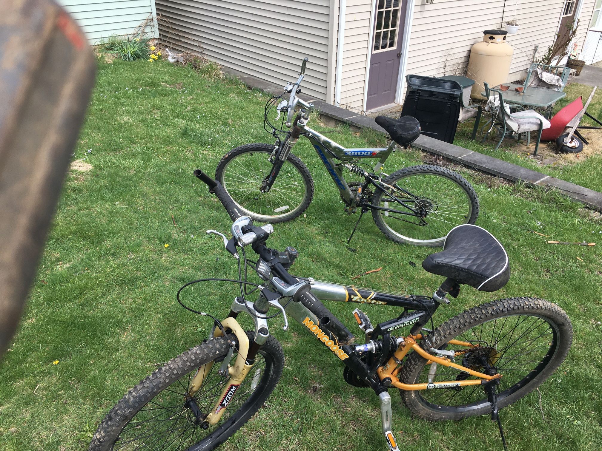 Mountain Bikes $60. $60. $50