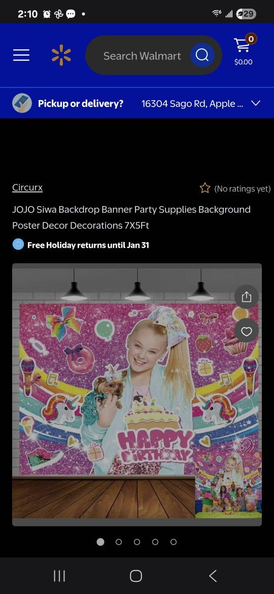 Jojo Backdrop