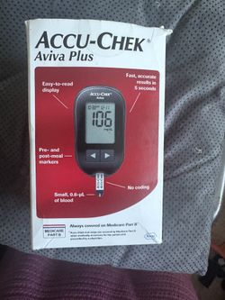 Accu-Chek Aviva Diabetes Test New