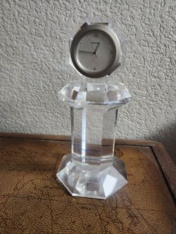 Swarovski table clock
