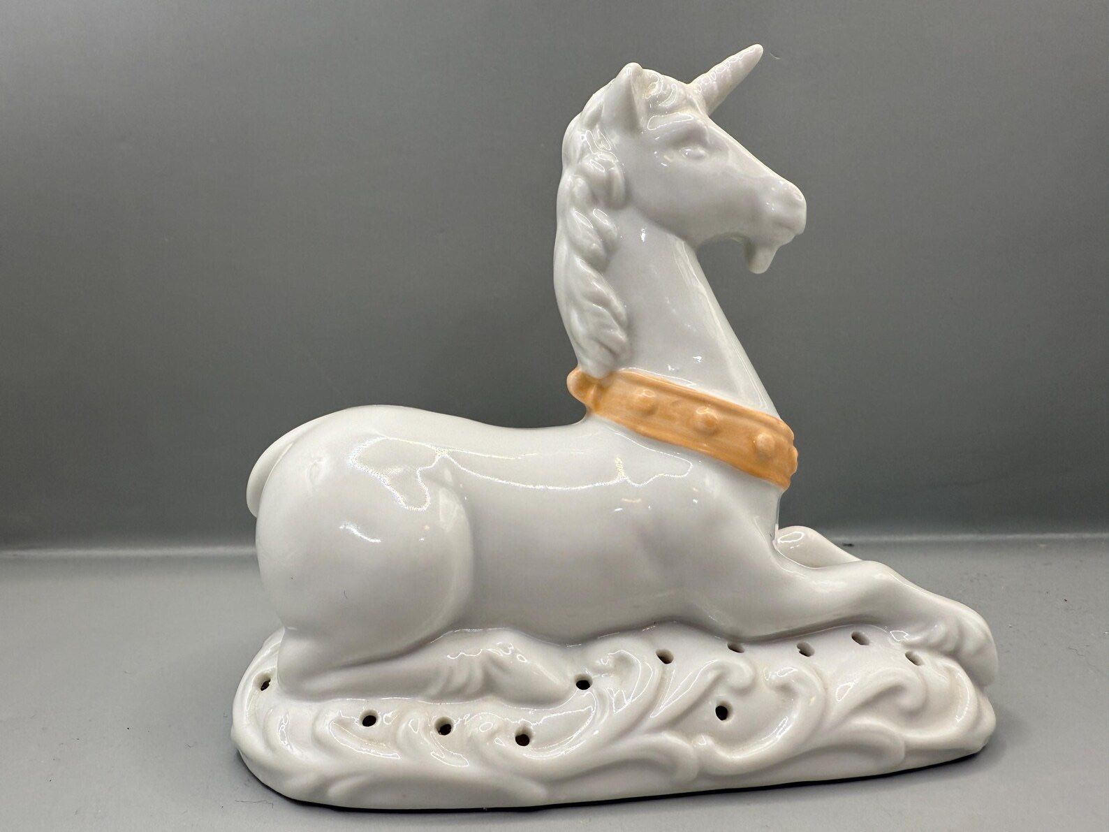 Vintage Avon Unicorn Potpourri Holder