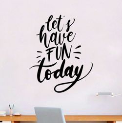 PRE MADE Wall Decal Home Decor Fun