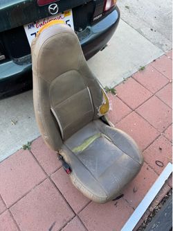 1999 NB1 Mazda Miata tan leather seat
