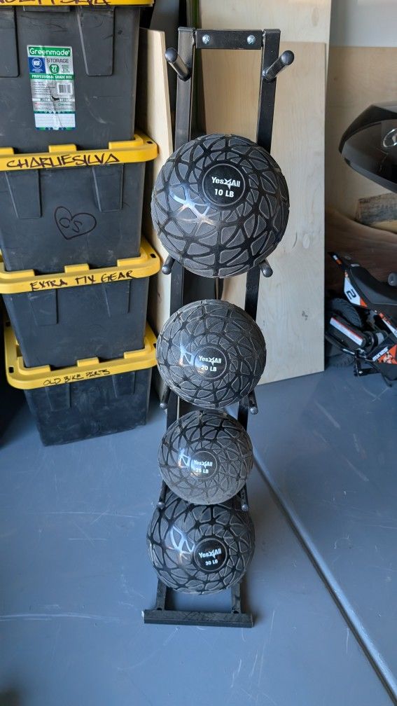 Yes For All Slam Ball Set With Stand