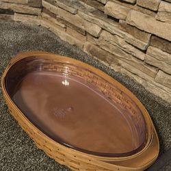 Longaberger Large Oval Serving Platter