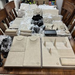 Brand New John Hardy Retail Modular Coin and Jewelry Displays Sets and Inserts