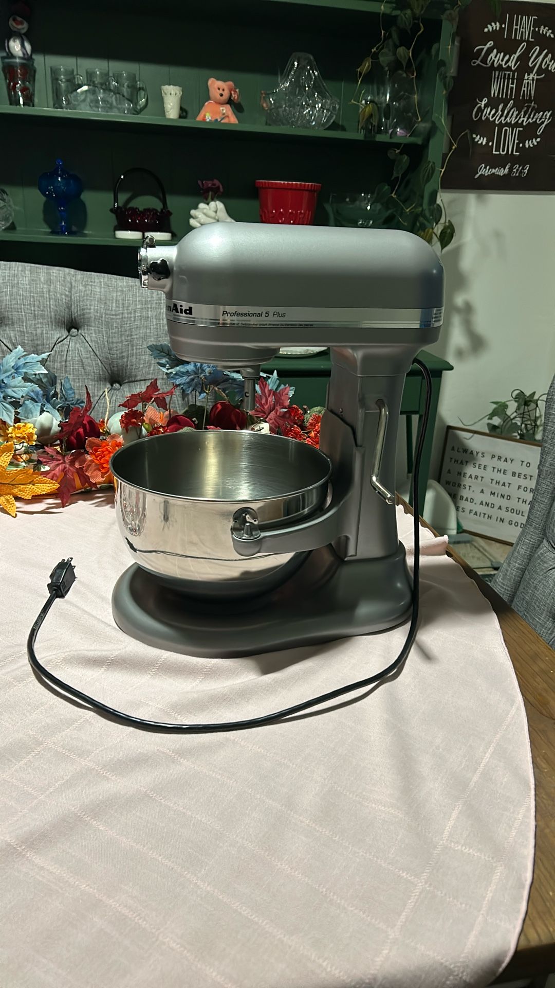 Professional 5 Plus Stand mixer gray 