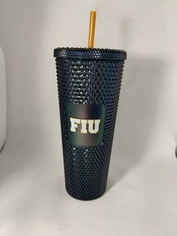Starbucks FIU Studded Tumbler Venti 24oz Limited Edition Blue 