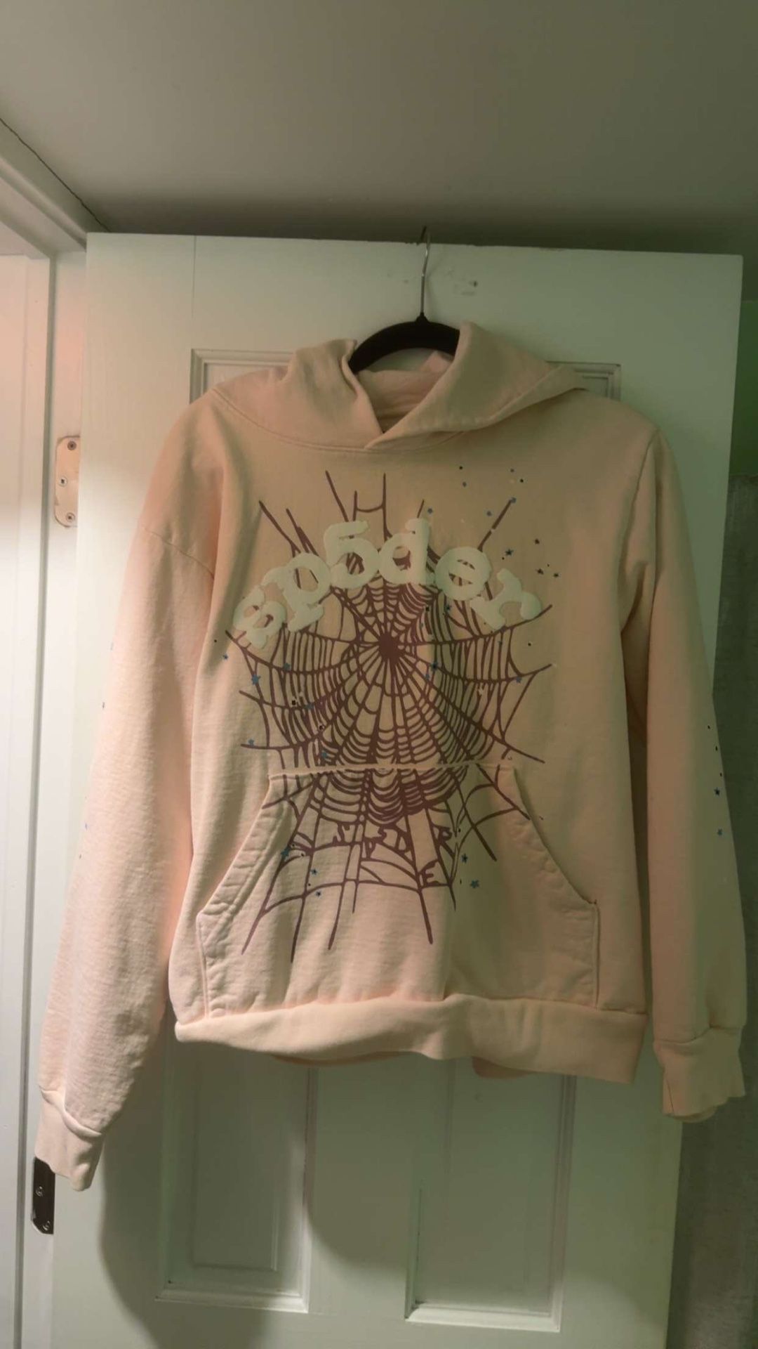 Pink and purple hoodie with spider web design #spiderweb #hoodie
