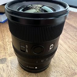 Sony FE 20mm f/1.8 G Lens