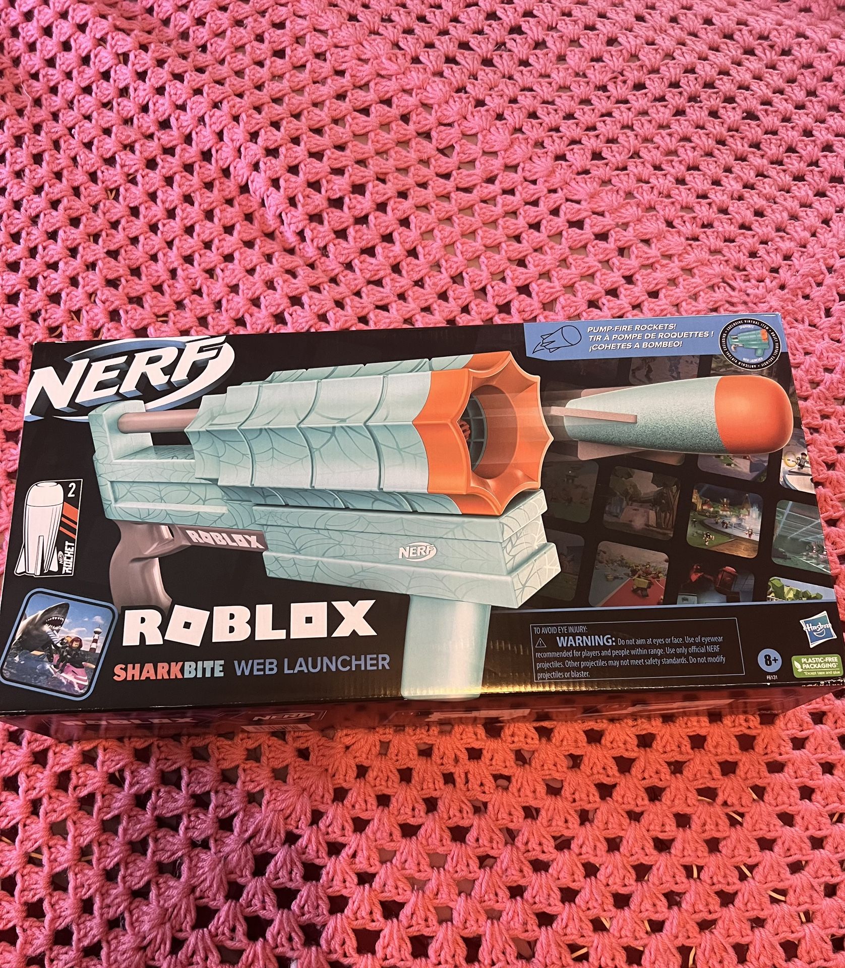 NERF Roblox Sharkbite Web Launcher 