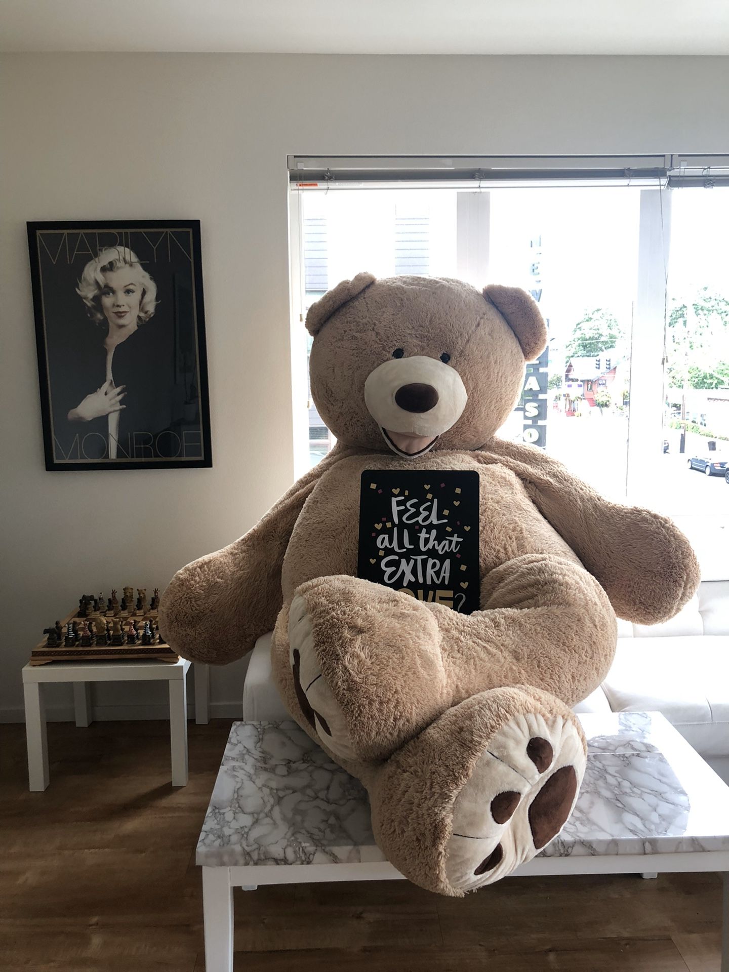 8 ft. Giant Teddy Bear!!