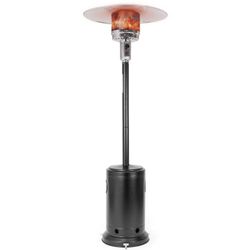 46,000 Btu Propane Patio Heater For Outdoor Use With Wheels Ideal For Backyard, Garden