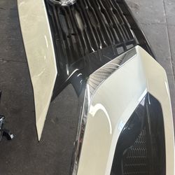Nissan Altima 2023 Front Bumper And Headlights 