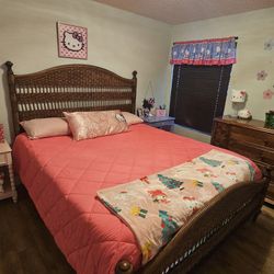 Cal King Bed Frame With Mattress 