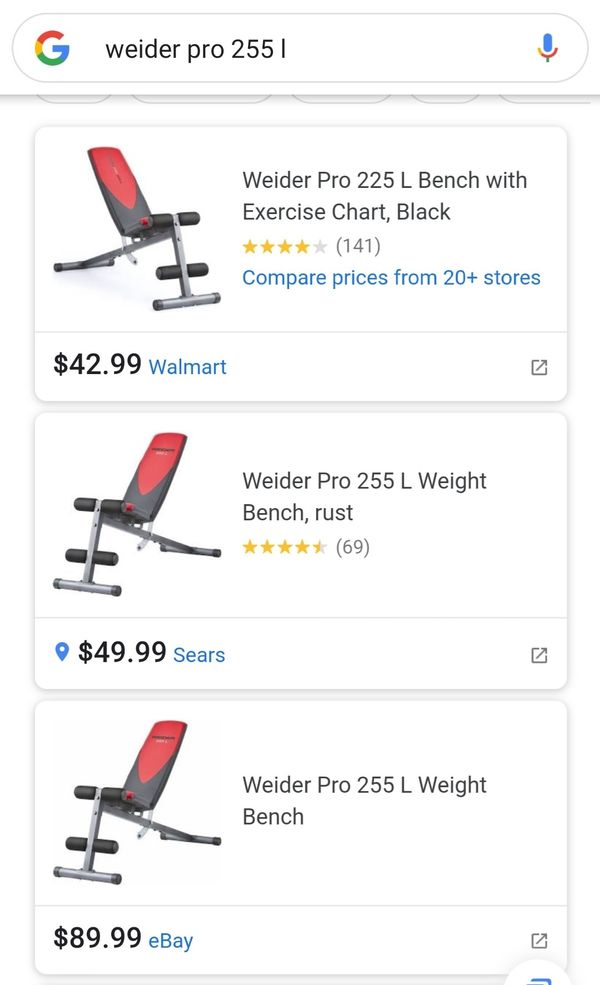 New And Used Weight Bench For Sale In La Puente Ca Offerup