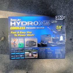 Turbo Jet Hydro X5 Cordless Pressure Washer 