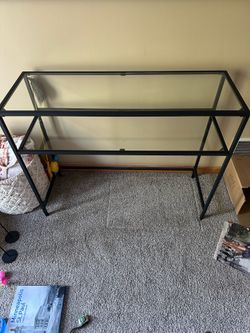 Glass table