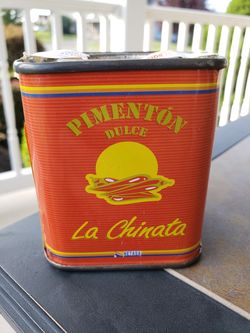 Vintage Pimenton Dulco La Chinata Spanish Paprika Sweet Smoked