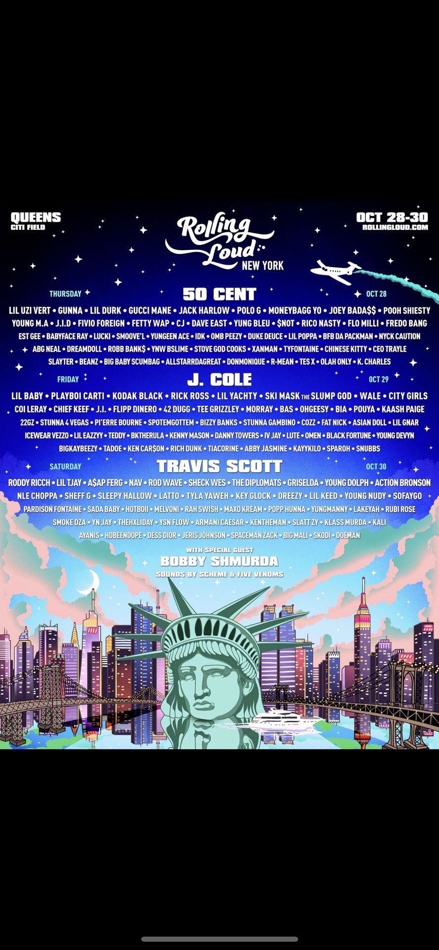 2 Rolling Loud New York 2021 Ga+ Tickets 