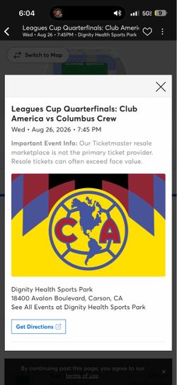 America vs Columbus crew