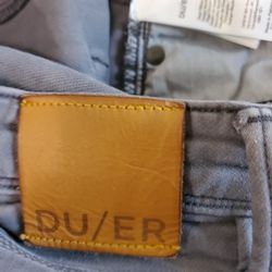DU/ER 32-32 Grey Jeans 
