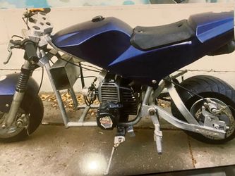 Mini Pocket Bike Gas Powered