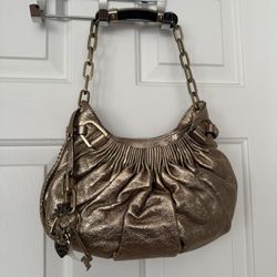 Juicy Couture Leather Bronze Bag New