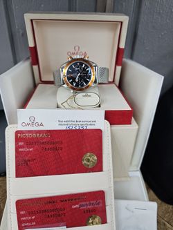 Seamaster Planet Ocean 38MM Men's Automatic Watch