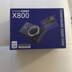 THINKWARE DASH CAM 2CH BUNDLE  X800