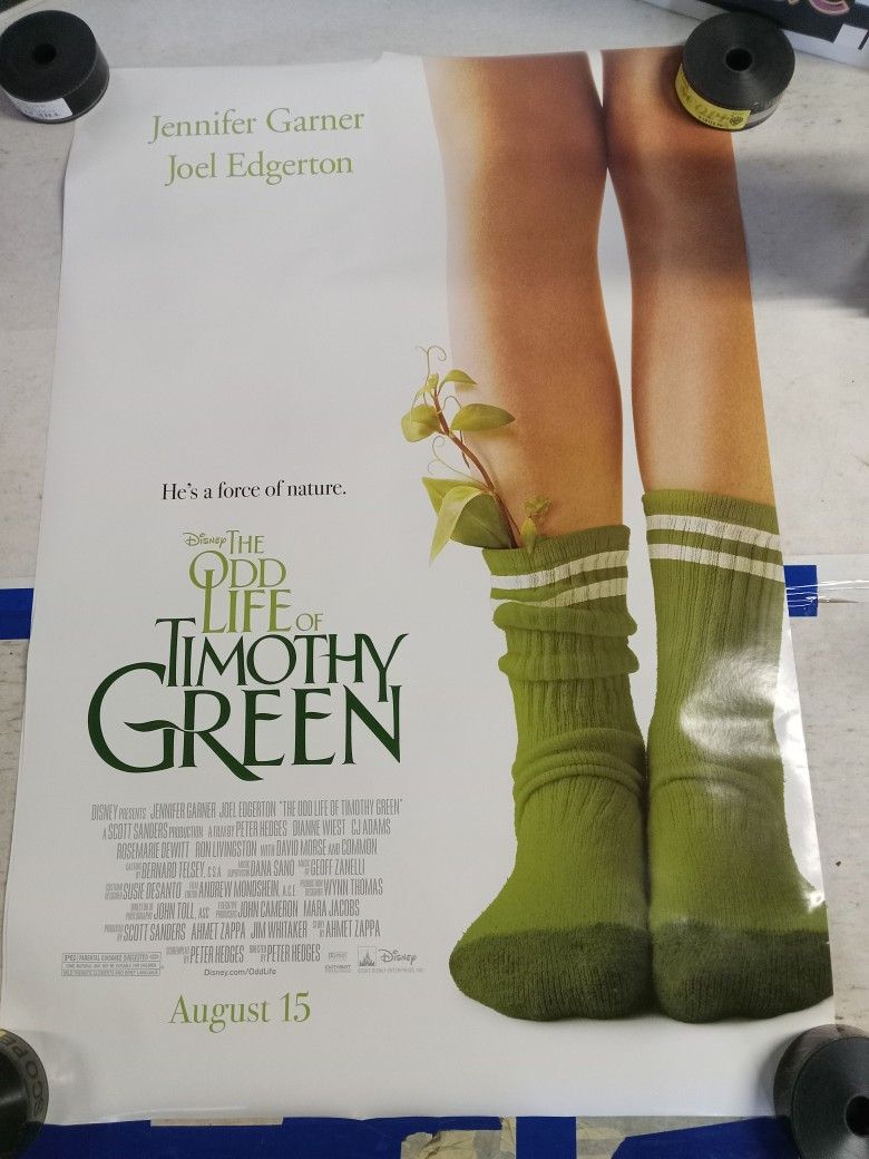 "The Odd Life Of Timothy Green" Original One-sheet Movie Poster 27x40 (2012)