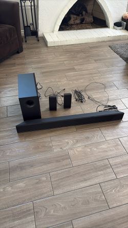 VIZIO 5.1 Surround Sound System – Wireless Sub, Wired Rear Speakers