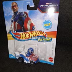 Hot Wheels Racer Verse 2025 Captain America 