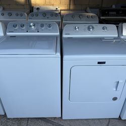 Maytag washer d electric dryer HE 4.8&7.4 CUFT extralarge capacity