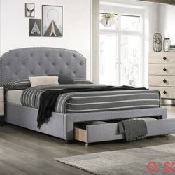 Queen Bed Frame With Storage
