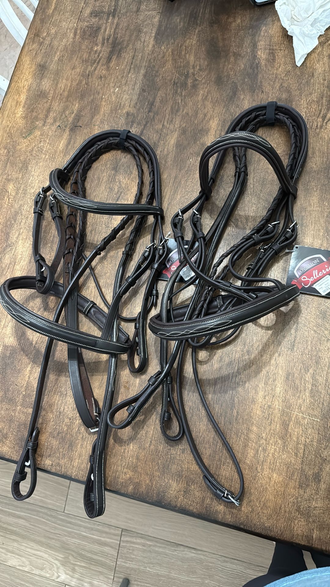 Ovation Bridle Size Horse And Cob Brand New