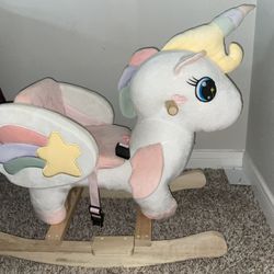 Baby Rocking Unicorn 6M - 3 Yrs 