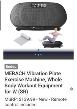 MERACH Vibration Plate Exercise Machine