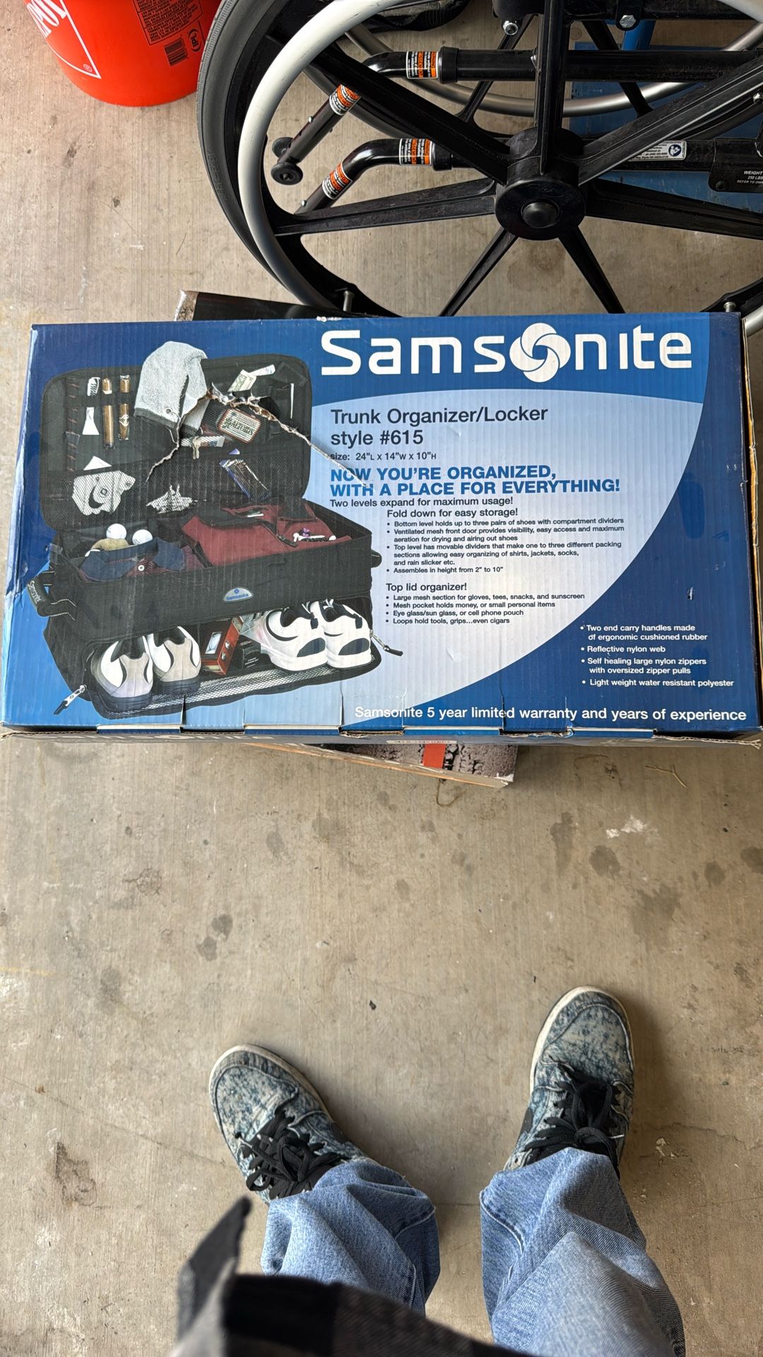 Samsonite Trunk Golf Organizer