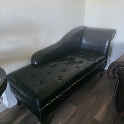Leather Chais Lounge Couch