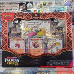 Paldean Fates Skeledirge ex Premium Collection Box (Pokemon)

