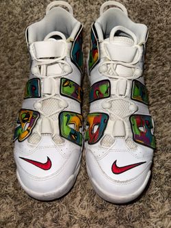 Peace, Love, and Swoosh Nike uptempo