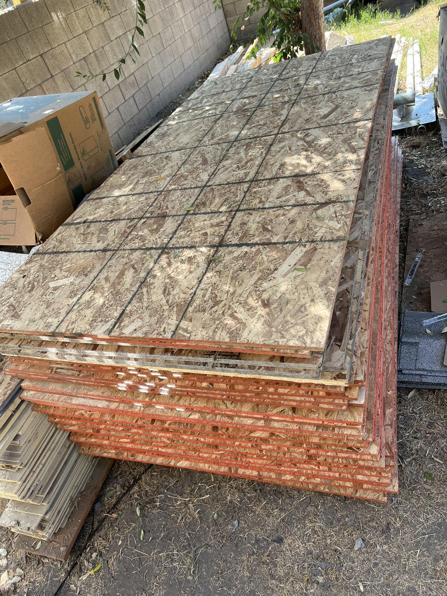 Plywood 4x8x  3/4 And  3/8