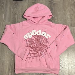Pink Spider Hoodie