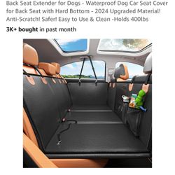 Back Seat Pet Cover