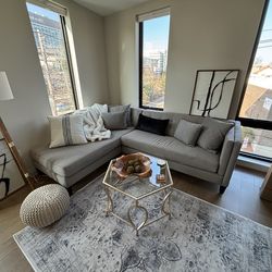 Modern Transitional Grey sofa sectional